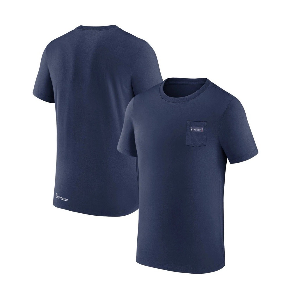 Men's Nike X FFF France Ignite Pocket T-Shirt World Cup 2022 Men's DH7700-410 M